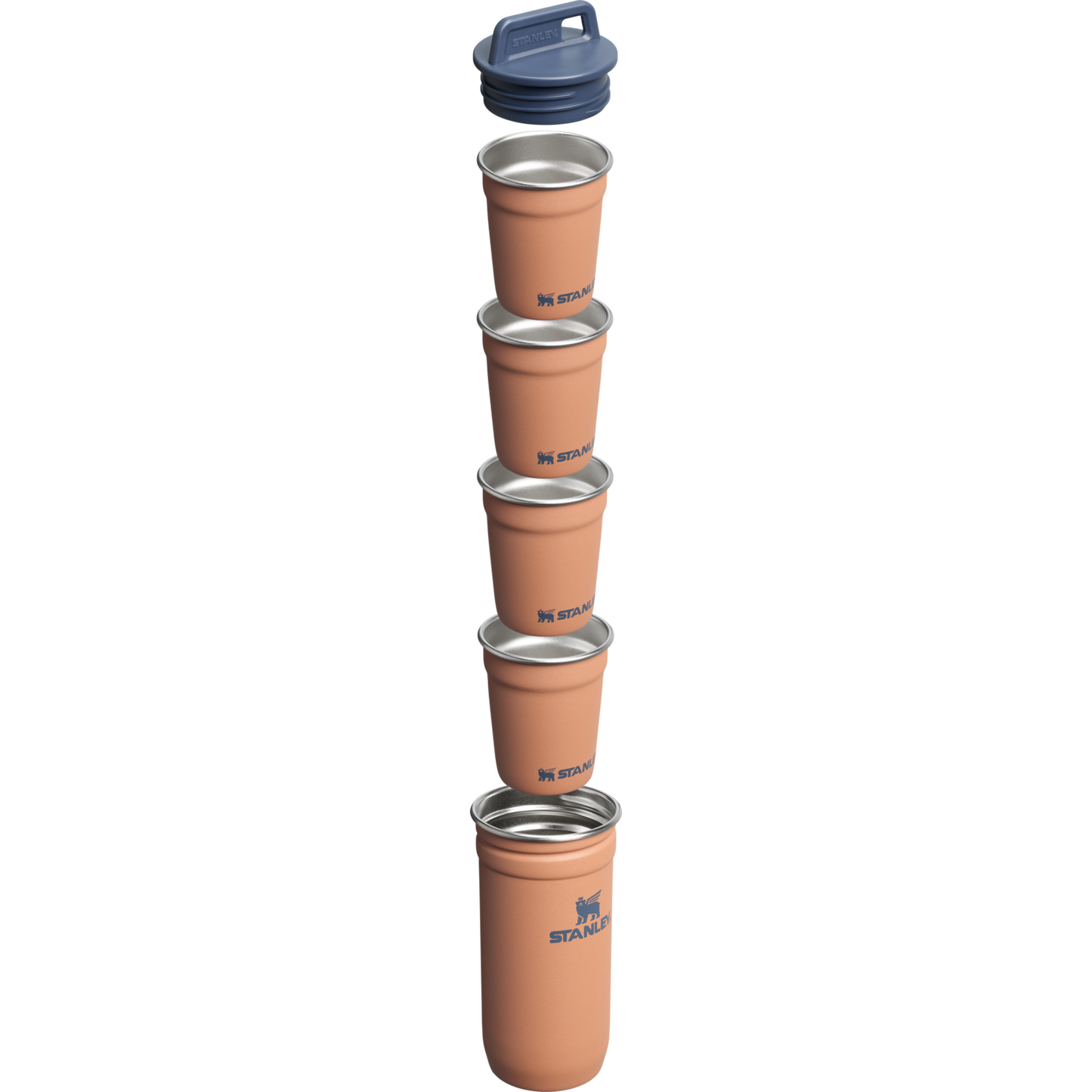 Adventure Nesting Shot Glass Set - 1843