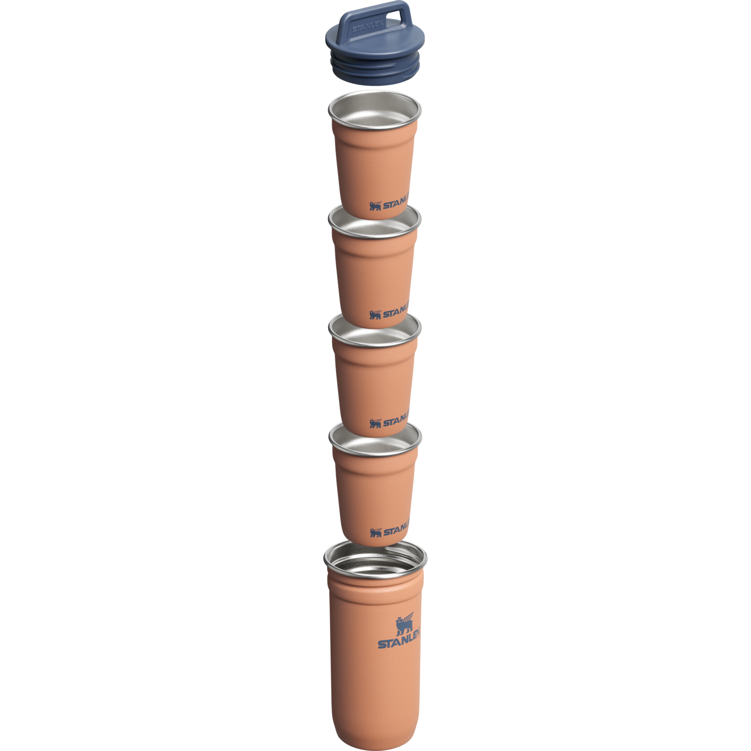 Adventure Nesting Shot Glass Set - 1843