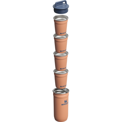 Adventure Nesting Shot Glass Set - 1843